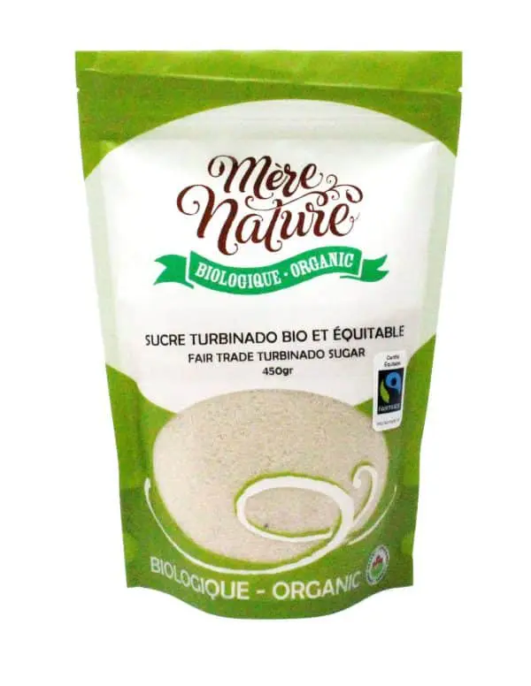 Sucre Turbinado Équitable Biologique (MÈRE NATURE)