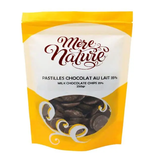 Milk Chocolate Chips 35% (MÈRE NATURE)