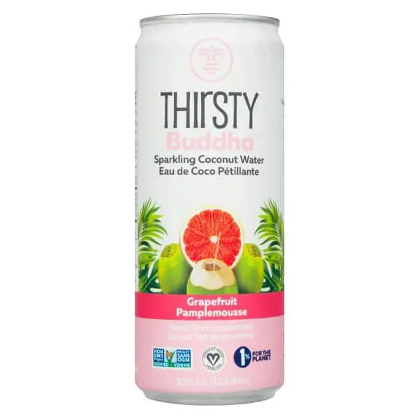 Eau de Noix de Coco Gazéifiée Pamplemousse (BUDDHA BRANDS)