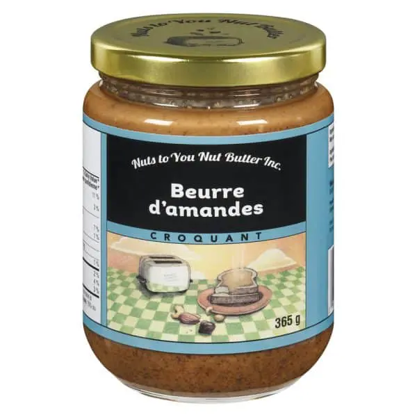 Beurre d'Amandes Croquant (Nuts toYouNutButter)
