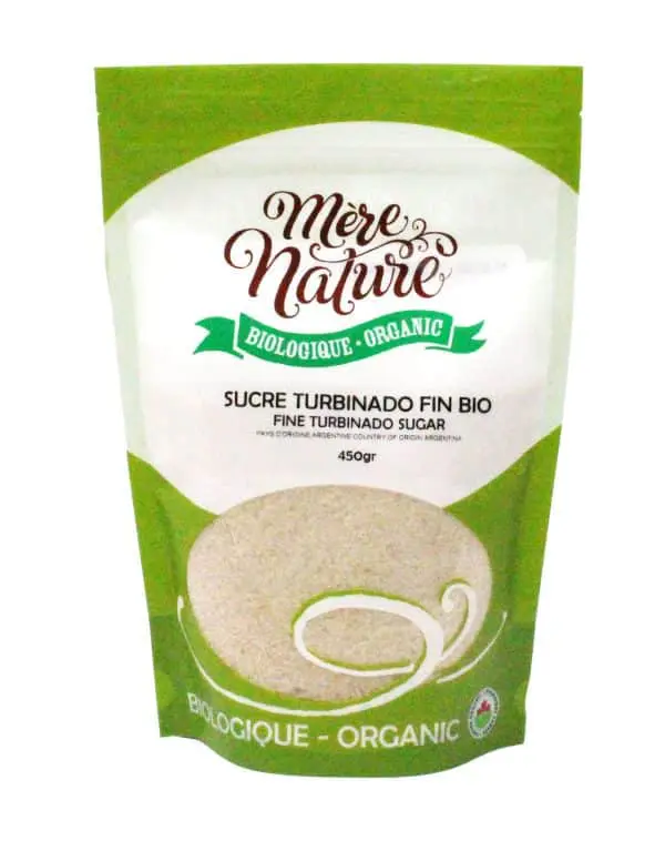 Sucre Turbinado Fin Biologique (MÈRE NATURE)
