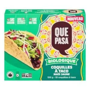 Coquilles à Taco Maïs Jaune (QUE PASA)