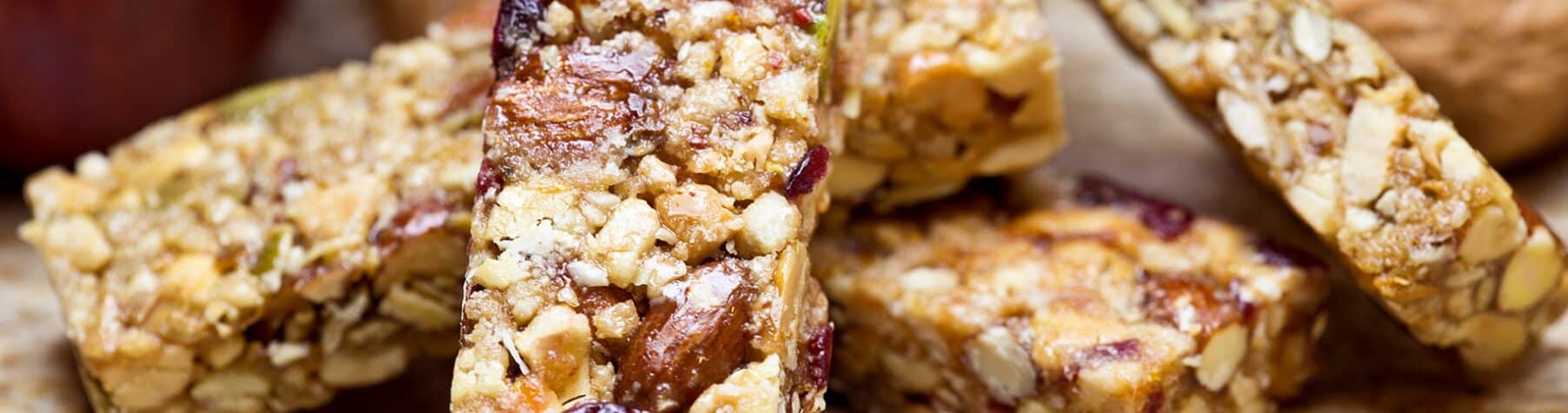 Cranberry Coconut and Nut Butter Chewy Bars