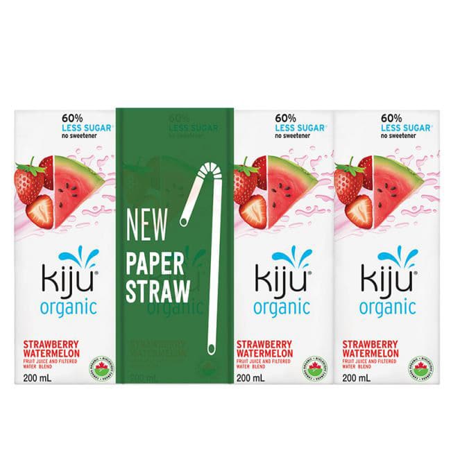 fit strawberries watermelon organic drink