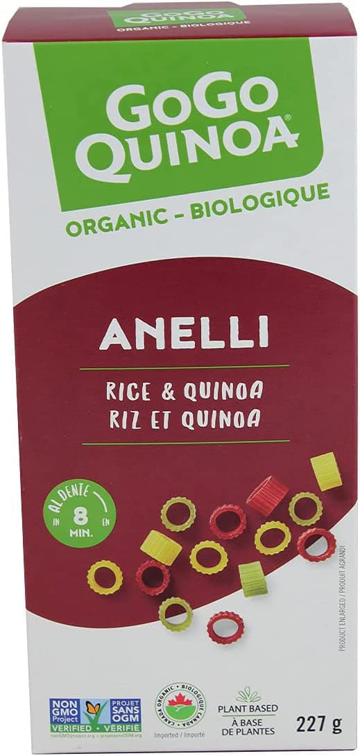 organic rice and quinoa anelli