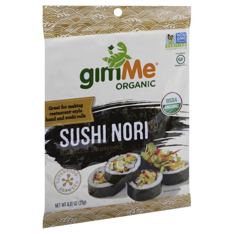 organic grilled nori seaweed sheets
