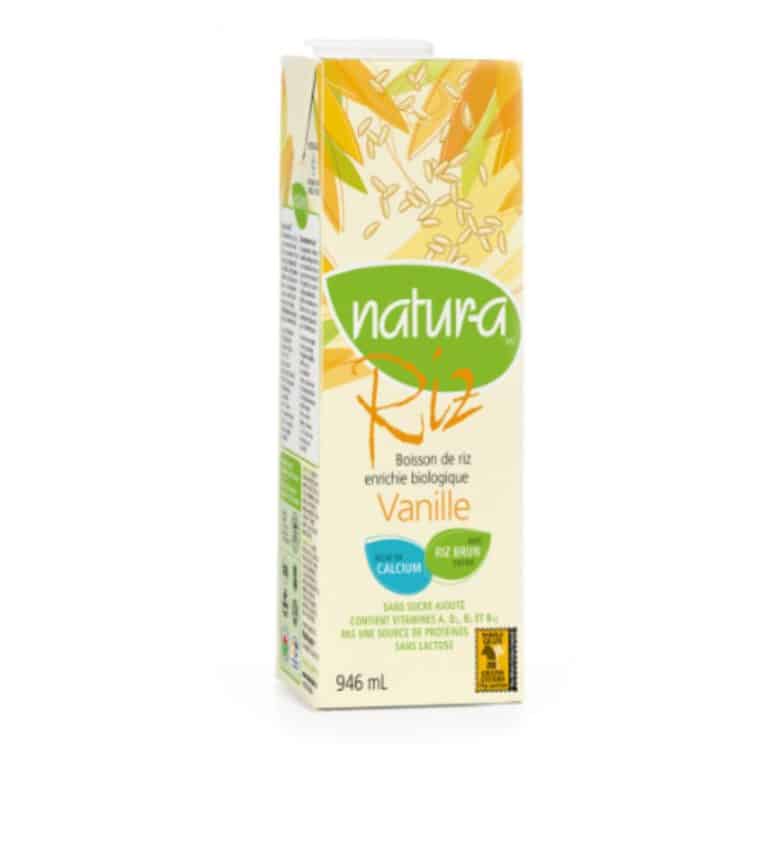 organic vanilla rice drink