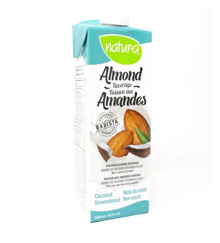 unsweetened coconut almond drink