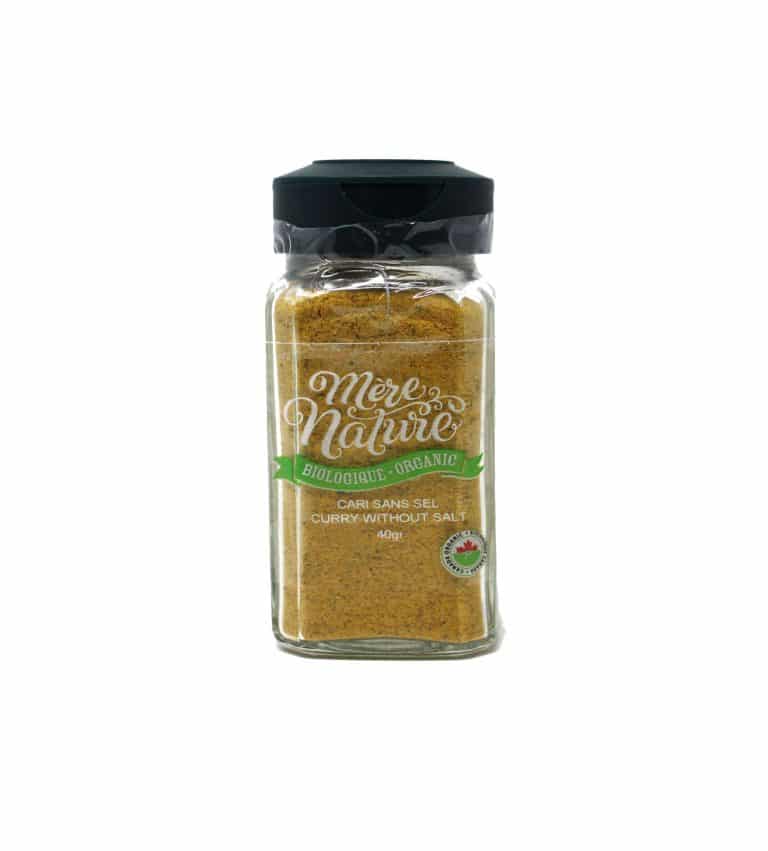 organic curry salt free