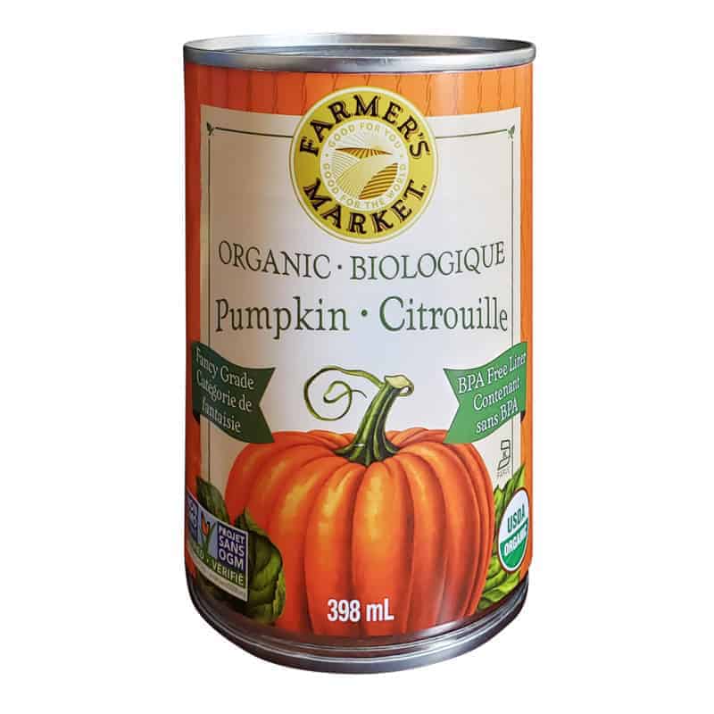 PURÉE DE CITROUILLE BIO Aliments Merci!