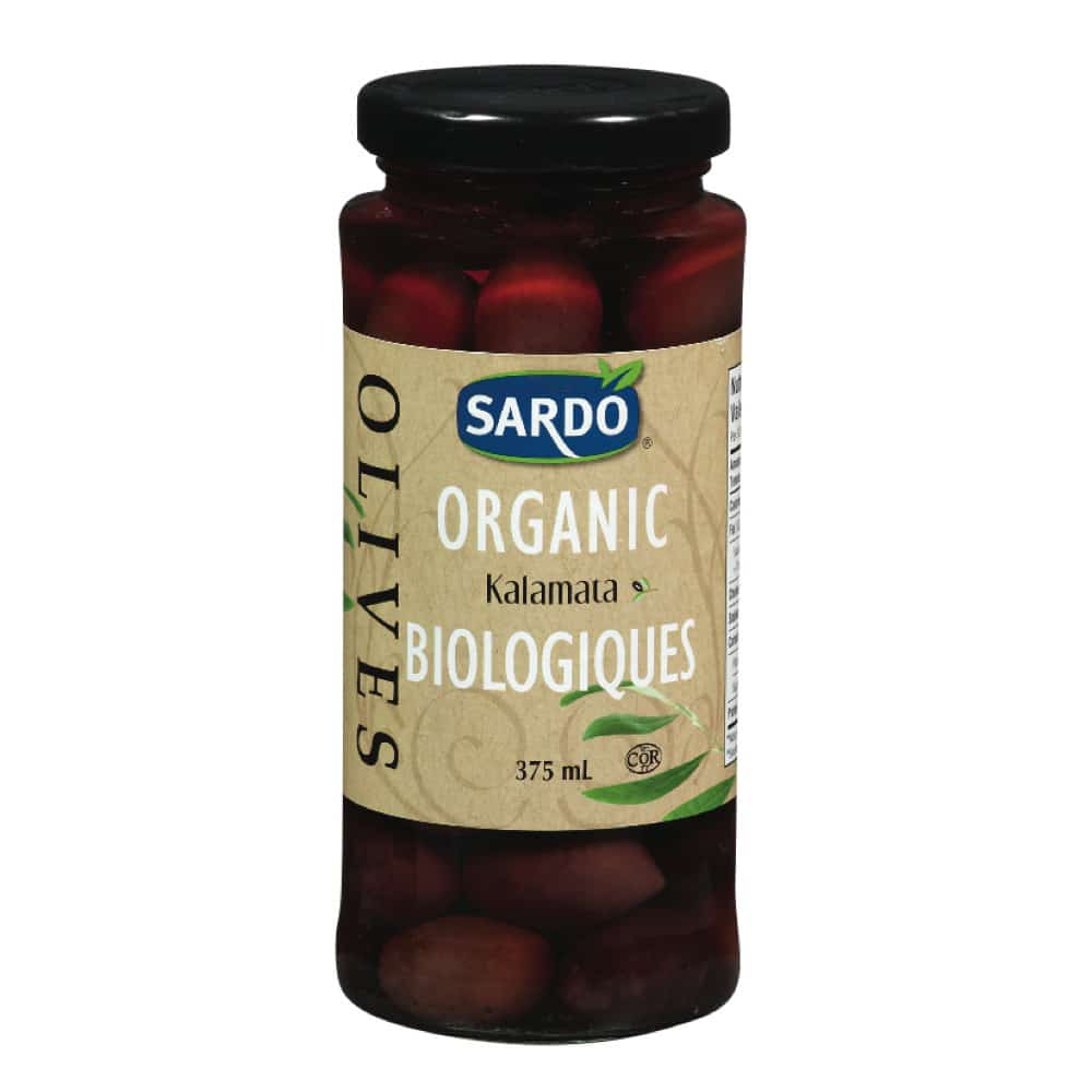 Organic Kalamata Olive (SARDO) Aliments Merci!