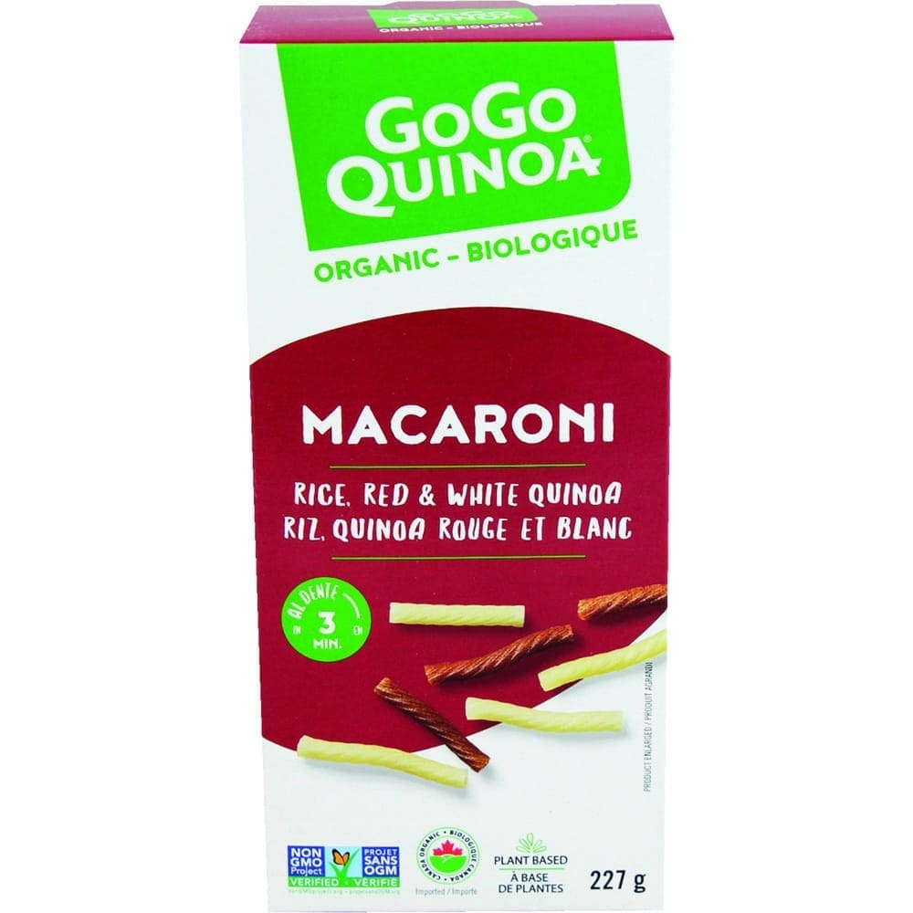 Gogo Rice Tag Organic Red & White Rice and Quinoa Macaroni (GOGO QUINOA) – Aliments ...