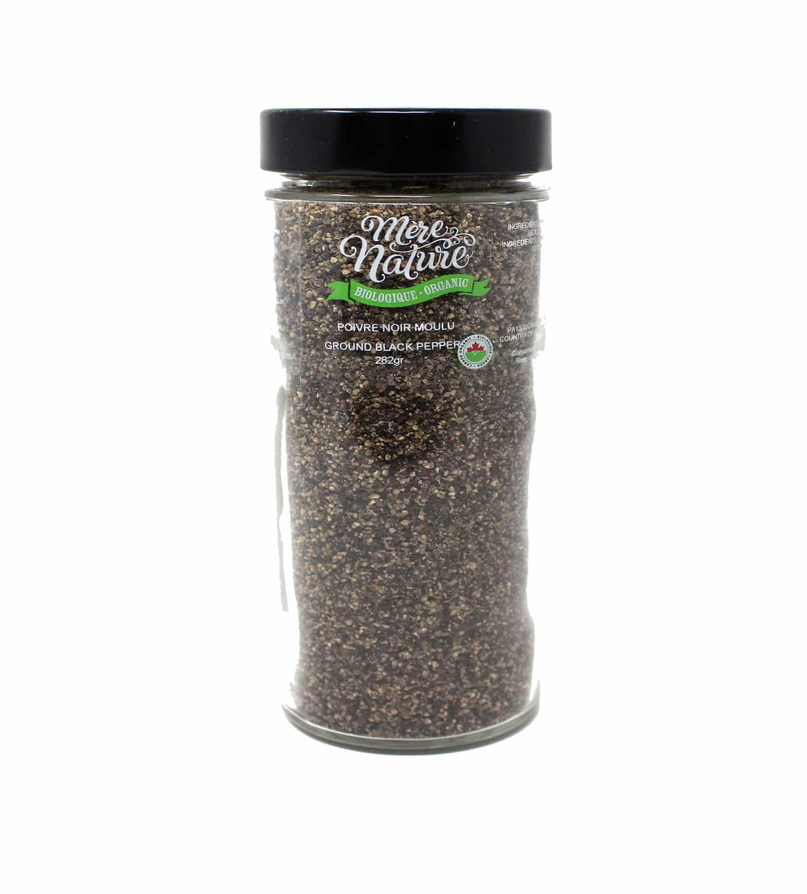 Poivre Noire Moulu Biologique (MÈRE NATURE)