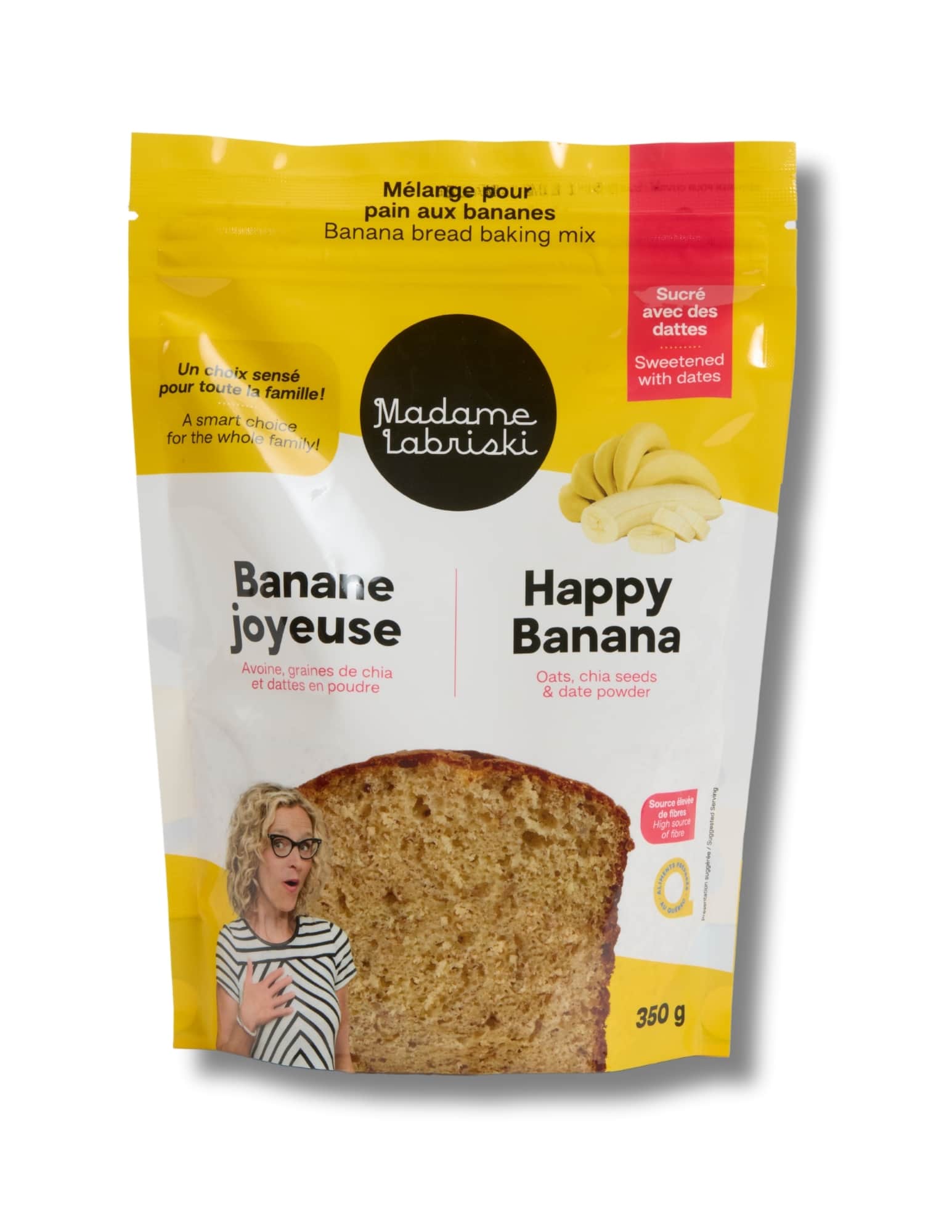 Mélange à Pain aux Bananes Banane Joyeuse (MadameLabriski)