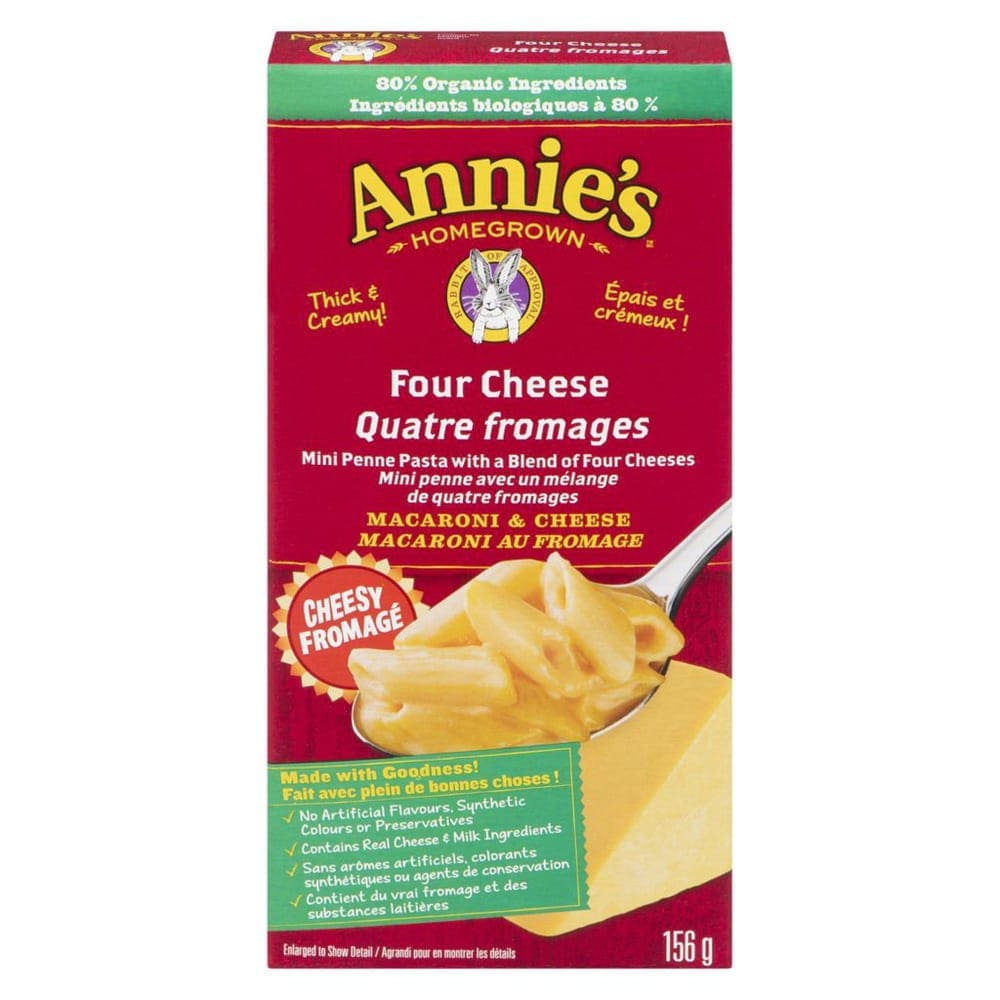 Pâtes Mini Penne Quatre Fromages (ANNIE’S)