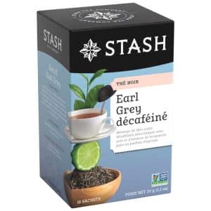 Decafeinated Earl Grey Tea (STASH)