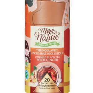 Organic Black Tea with ginger (MÈRE NATURE)