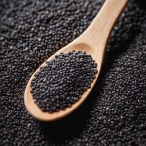 Organic Black Chia Grain 5X8