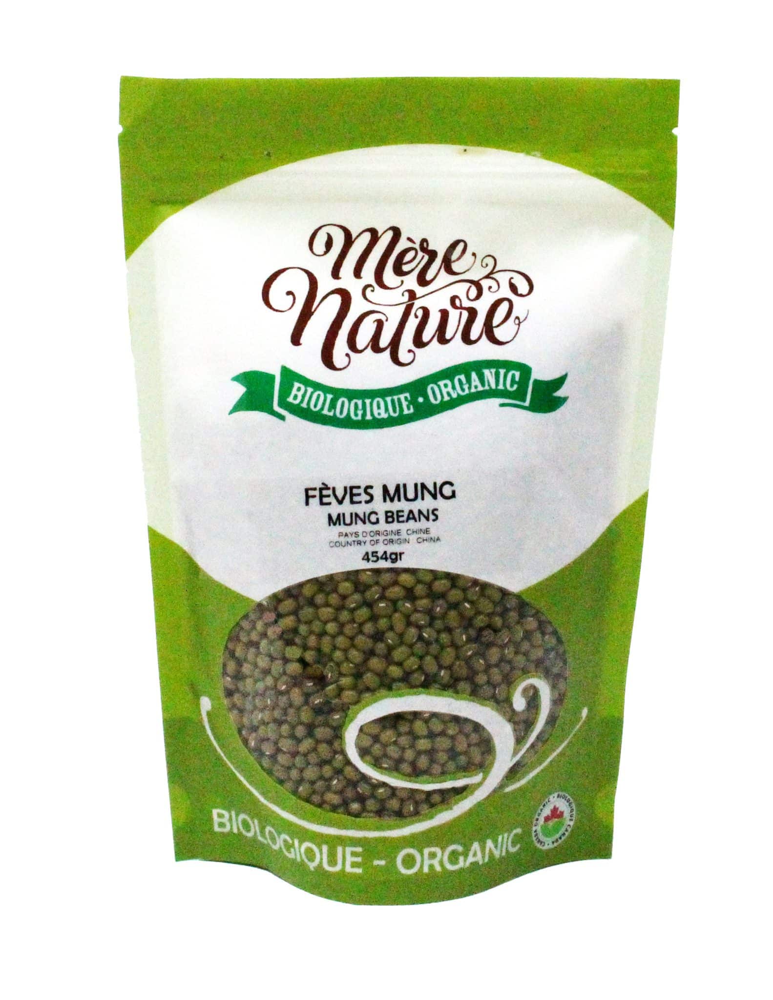 Fèves Mung Biologiques (MÈRE NATURE)