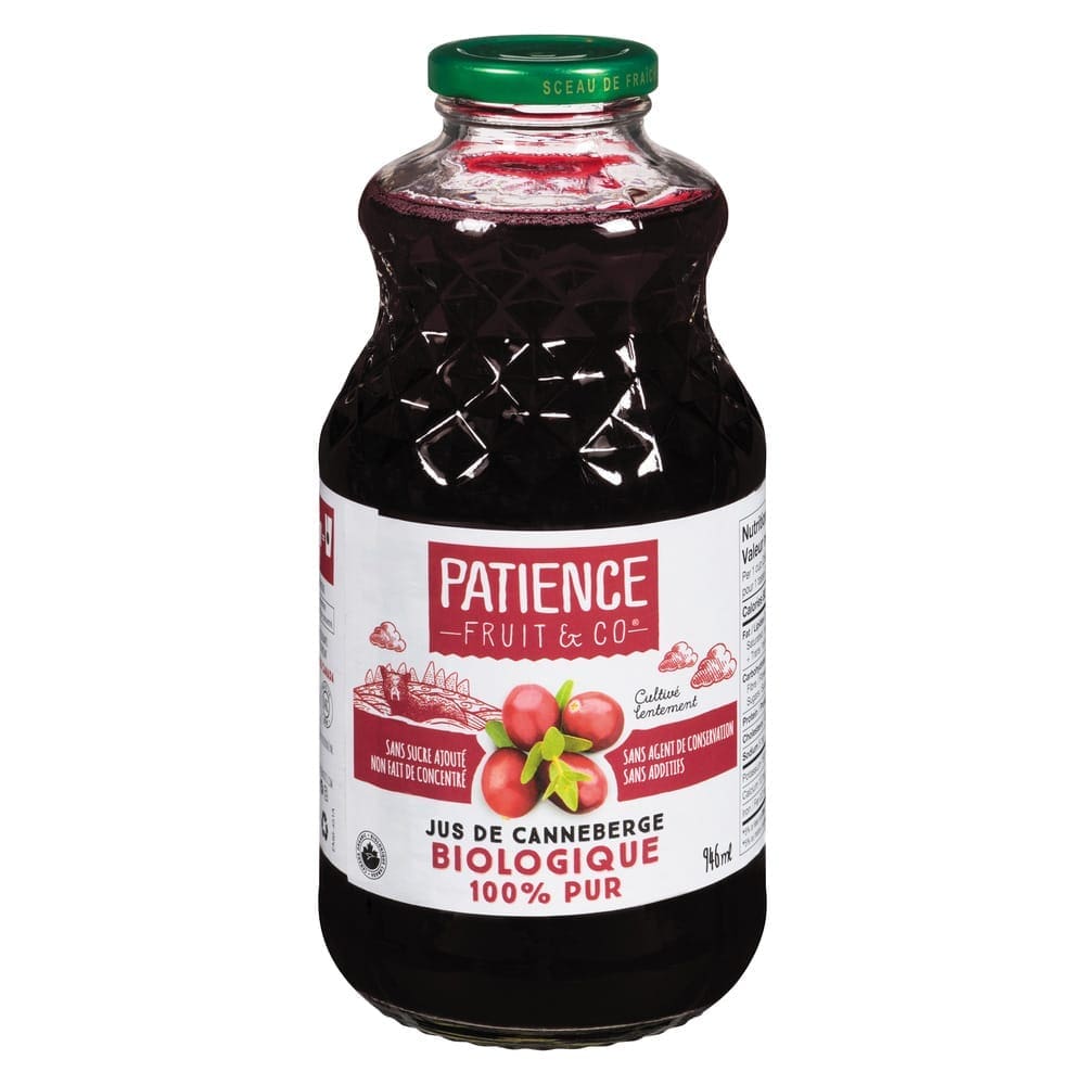 Jus de Canneberges Biologique (PATIENCE FRUIT&CO)