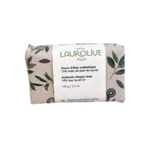 Savon D'Alep 10% Huile De Laurier (LAUROLIVE)