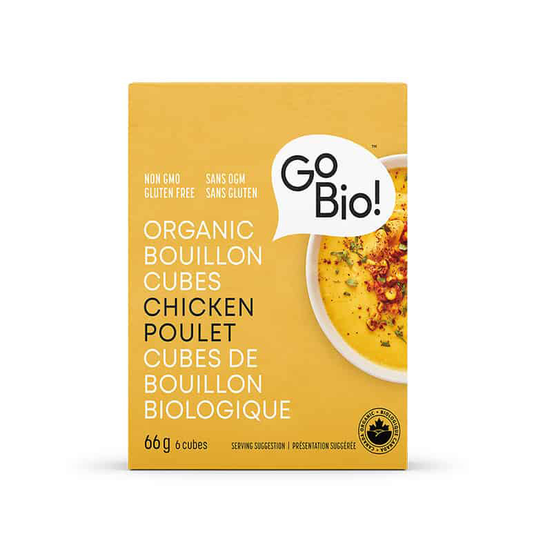 Cube Bouillon Poulet Biologique (GOBIO)