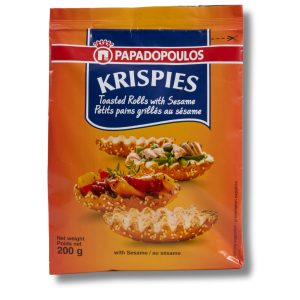 Krispies Toasted Rolls Sesame (PAPADOPOULOS)