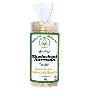 Unsalted Organic Buckwheat Rice Cakes (KOYO)