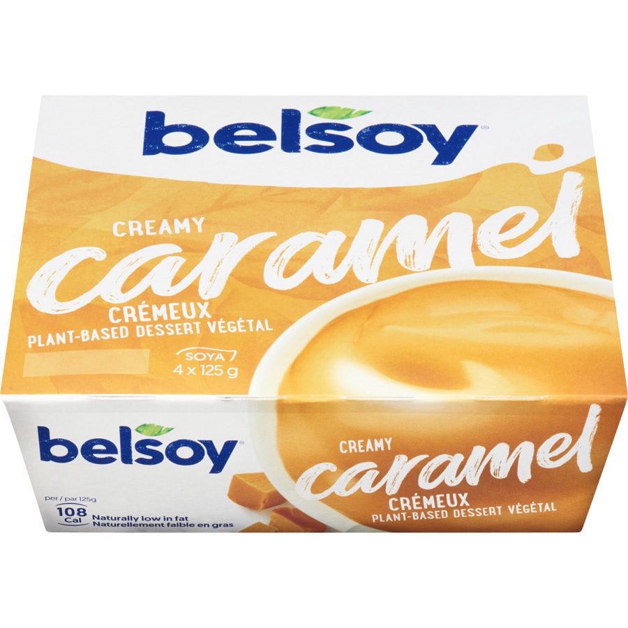 Pouding Caramel Crémeux Sans Gluten (BELSOY)