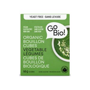 Cube de Bouillon Légumes Biologique Sans Levure (GO BIO)