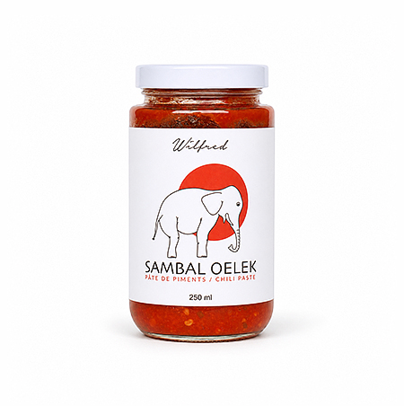 Sauce Sambal Oelek Pâte de Piments (WILFRED)