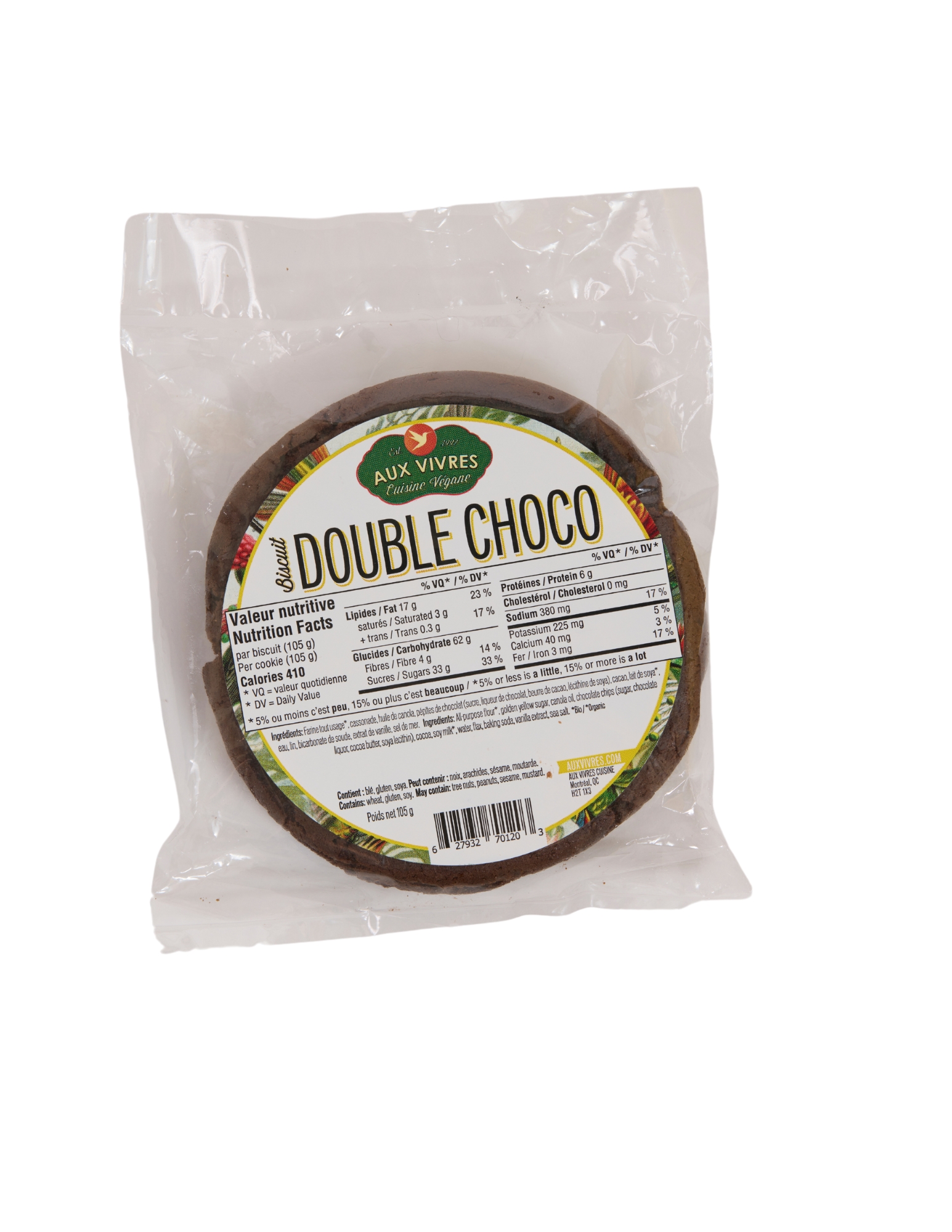 Galette Double Chocolat (AUX VIVRES)