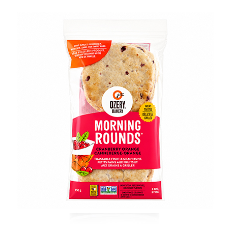 Morning Round Orange Canneberges (OZERY)