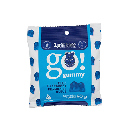 Jujubes Framboise bleu (GO! NUTRITION)
