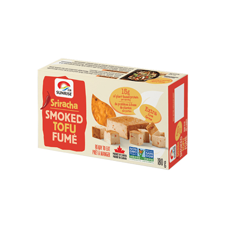 Tofu Fumé à Saveur de Sriracha (SUNRISE SOYA FOOD)