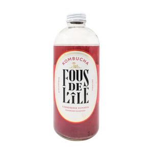 Kombucha Canneberge Romarin Biologique (Fous de l'île)