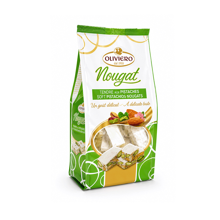 Torroncini Nougat with Pistachios (OLIVIERO)