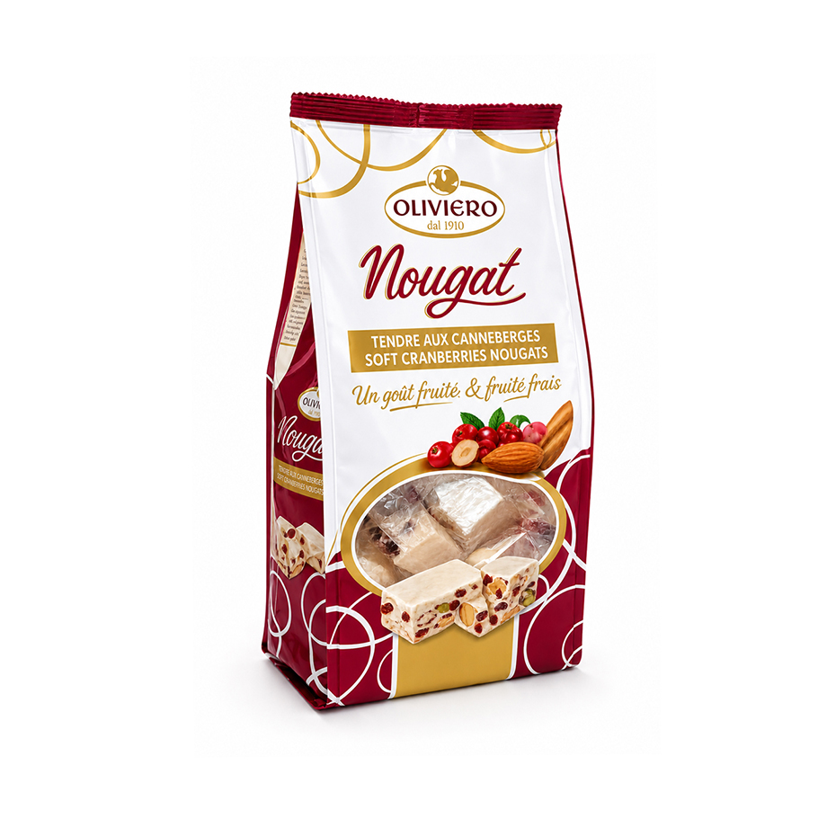 Nougat Torroncini aux Canneberges (OLIVIERO)
