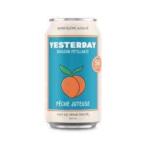 Pack Boisson Pétillante Pêche Juteuse (YESTERDAY)