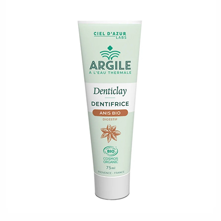 Dentifrice Argile Anis Biologique (CIEL D'AZUR)