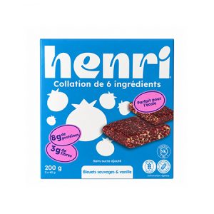 Carré Nutritif Bleuets Sauvages & Vanille (HENRI)