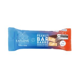 Barre de chocolat- Caramel et Arachides (EAT LOVE)