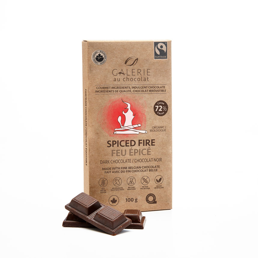 Chocolat Feu Équitable (GALERIE AU CHOCOLAT)