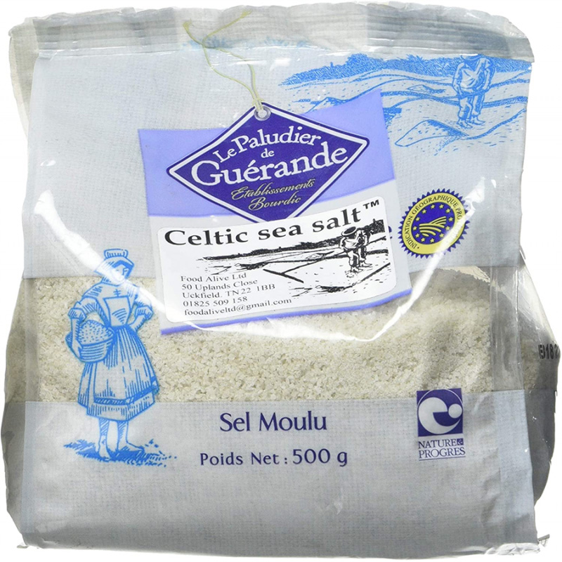 Fine Grey Sea Salt From Guérande (LE PALUDIER)