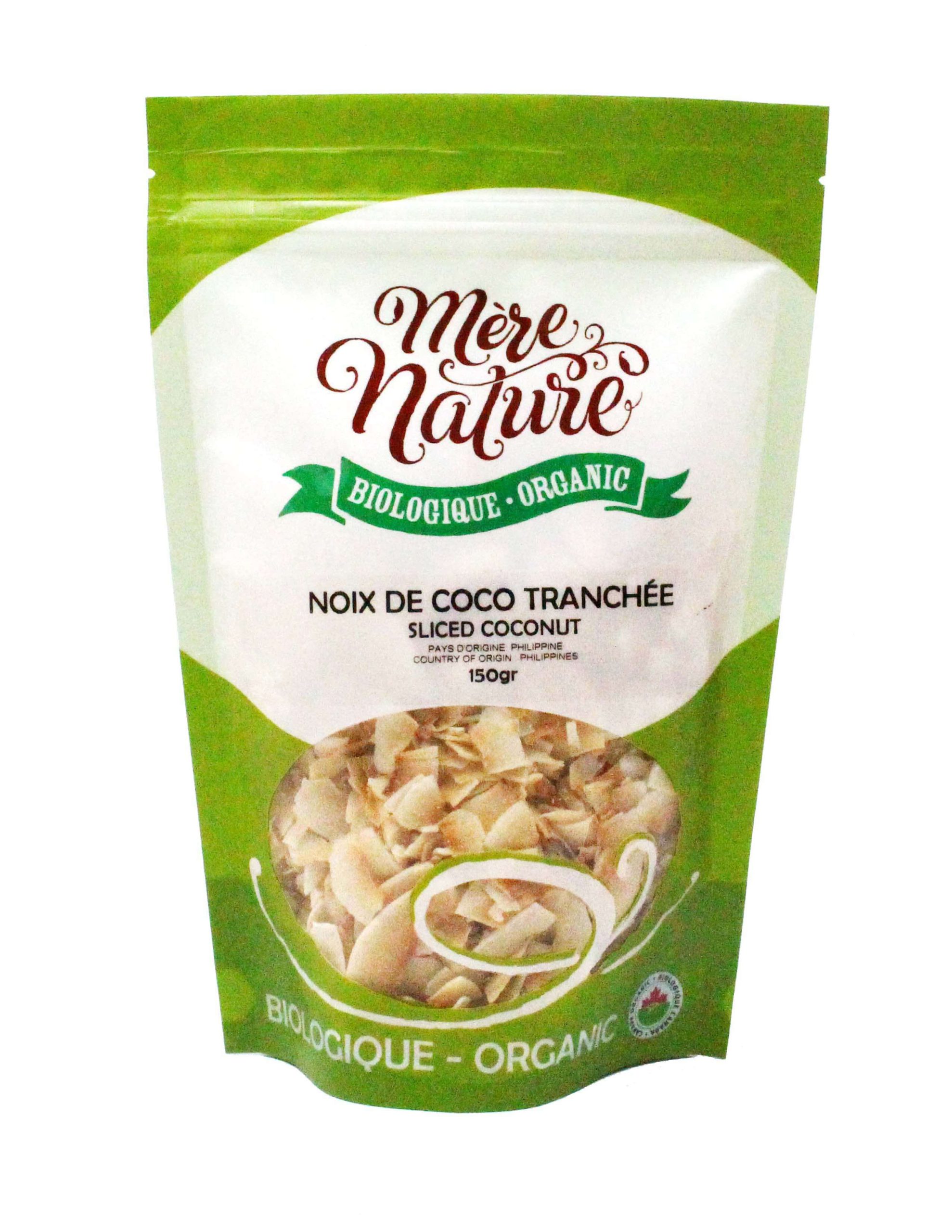 Noix de Coco Tranchée Biologique (MÈRE NATURE)